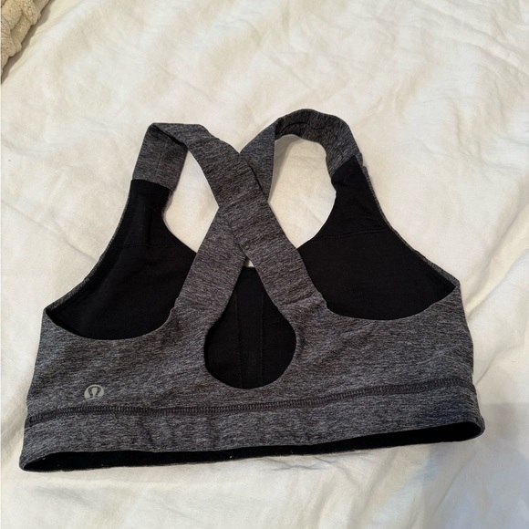 Lululemon All Sport Bra heathered gray size 6 - Picture 4 of 4